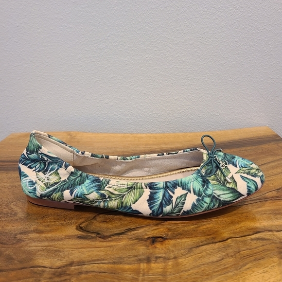 Sam Edelman Felicia Palm Leaf Ballet Flats -NWOT - Picture 8 of 10